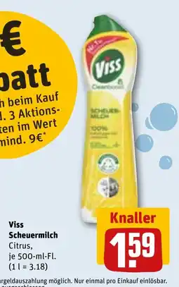 REWE DE Viss Scheuermilch Citrus tilbud