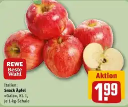 REWE DE REWE Beste Wahl Snack Äpfel tilbud