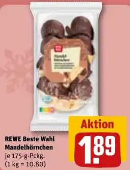 REWE DE REWE Beste Wahl Mandelhörnchen tilbud