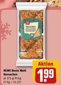 REWE DE REWE Beste Wahl Nussecken tilbud