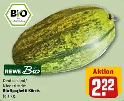 REWE DE Rewe Bio Spaghetti Kürbis tilbud
