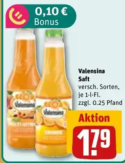 REWE DE Valensina Saft tilbud