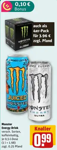 REWE DE Monster Energy Drink tilbud