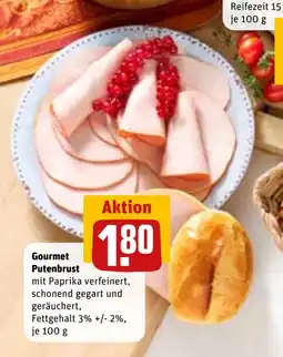REWE DE Gourmet Putenbrust tilbud