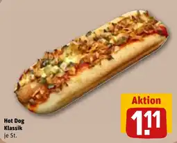 REWE DE Hot Dog Klassik tilbud
