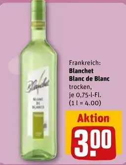 REWE DE Blanchet Blanc de Blanc trocken tilbud