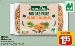 REWE DE REWE bio Bio Das Pure Karotte-Walnuss tilbud