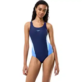 Sport 24 Speedo Colourblock Splice Muscleback Badedragt Dame tilbud