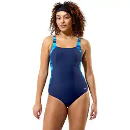 Sport 24 Speedo Print Luna Lustre Badedragt Dame tilbud