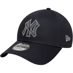 Sport 24 New Era 9FORTY Metallic Outline New York Yankees Strapback Cap tilbud