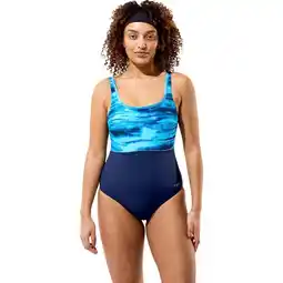 Sport 24 Speedo Print Contour Eclipse Badedragt Dame tilbud