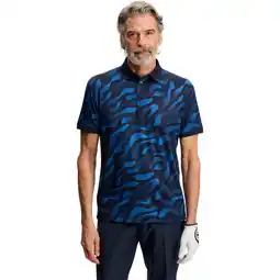 Sport 24 J.LINDEBERG Tour Tech Print Golf Polo T-shirt Herre tilbud