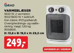 jem & fix VARMEBLÆSER tilbud