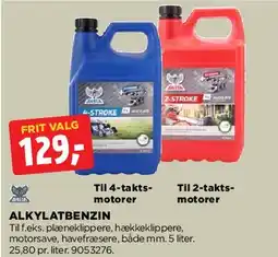 jem & fix Alkylatbenzin 5 L tilbud