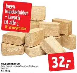jem & fix TRÆBRIKETTER tilbud
