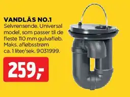 jem & fix Vandlås No.1 tilbud