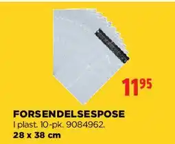 jem & fix Forsendelsespose (plast) tilbud