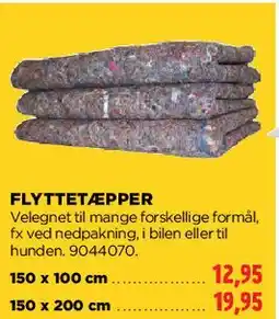 jem & fix Flytteæpper tilbud