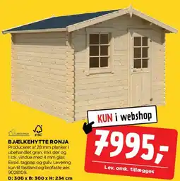 jem & fix Bjælkehytte Ronja tilbud
