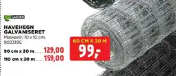 jem & fix HAVEHEGN GALVANISERET tilbud