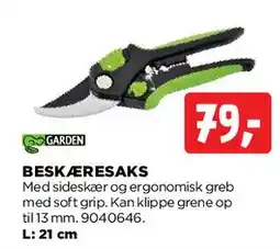 jem & fix Beskæresaks tilbud