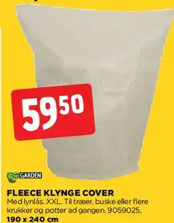 jem & fix Fleece klyngecover tilbud