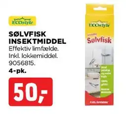 jem & fix Sølvfisk insektmiddel tilbud
