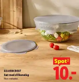 Lidl SILVERCREST Sæt med silikone låg tilbud