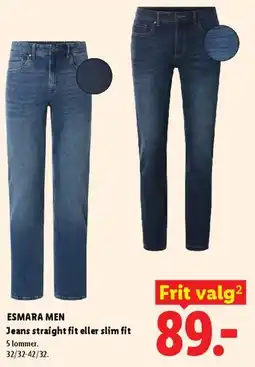 Lidl ESMARA MEN Jeans (frit valg) tilbud