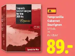 Lidl Tempranillo Cabernet Sauvignon (bag-in-box) tilbud