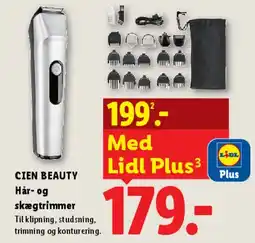 Lidl Hår- og skægtrimmersæt med tilbehør tilbud