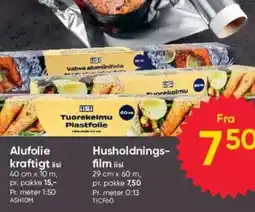 BigDollar Iisi alufolie kraftigt tilbud