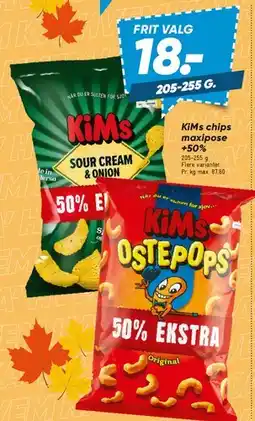 Bilka KIMs chips tilbud
