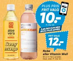 Bilka Nobe Aloe Vera (Sunny Mango) & Vitamin Well (Antioxidant) tilbud