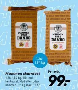 Bilka Mammen skæreost (Danbo) tilbud