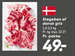 Bilka Stegeben af dansk gris tilbud
