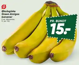 Bilka Økologiske Green Amigos bananer tilbud