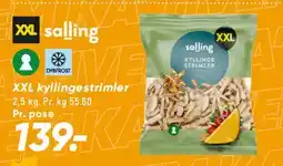 Bilka XXL kyllingestrimler tilbud