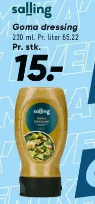 Bilka Goma dressing tilbud