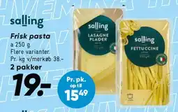 Bilka Frisk pasta tilbud
