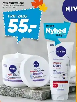 Bilka Nivea hudpleje / Repair & Care tilbud