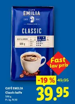 Lidl Café Emilia Classic tilbud