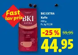 Lidl BKI Extra kaffe tilbud