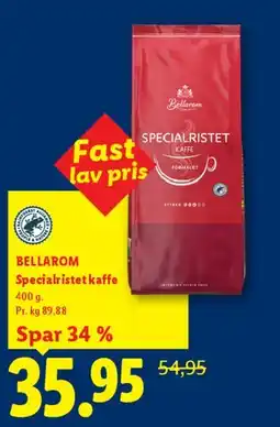 Lidl Bellarom Specialristet kaffe tilbud