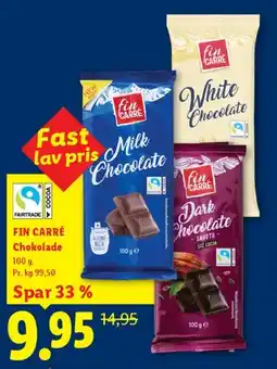 Lidl Fin Carré Chokolade tilbud