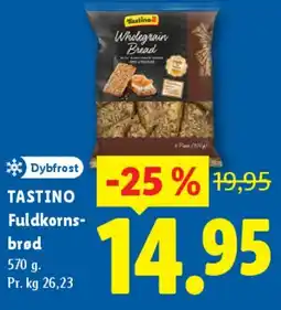 Lidl Fuldkornsbrød tilbud