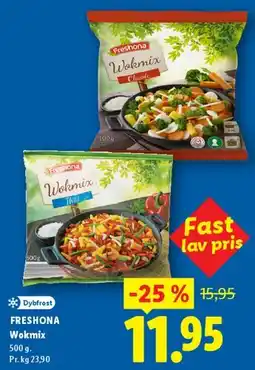 Lidl FRESHONA Wokmix tilbud