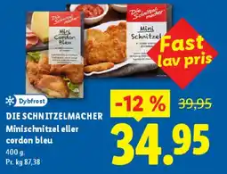 Lidl Minischnitzel eller cordon bleu tilbud