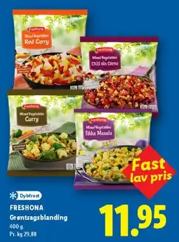 Lidl FRESHONA Grøntsagsblanding tilbud