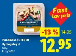 Lidl PÅLÆGSSLAGTEREN Kyllingebryst tilbud